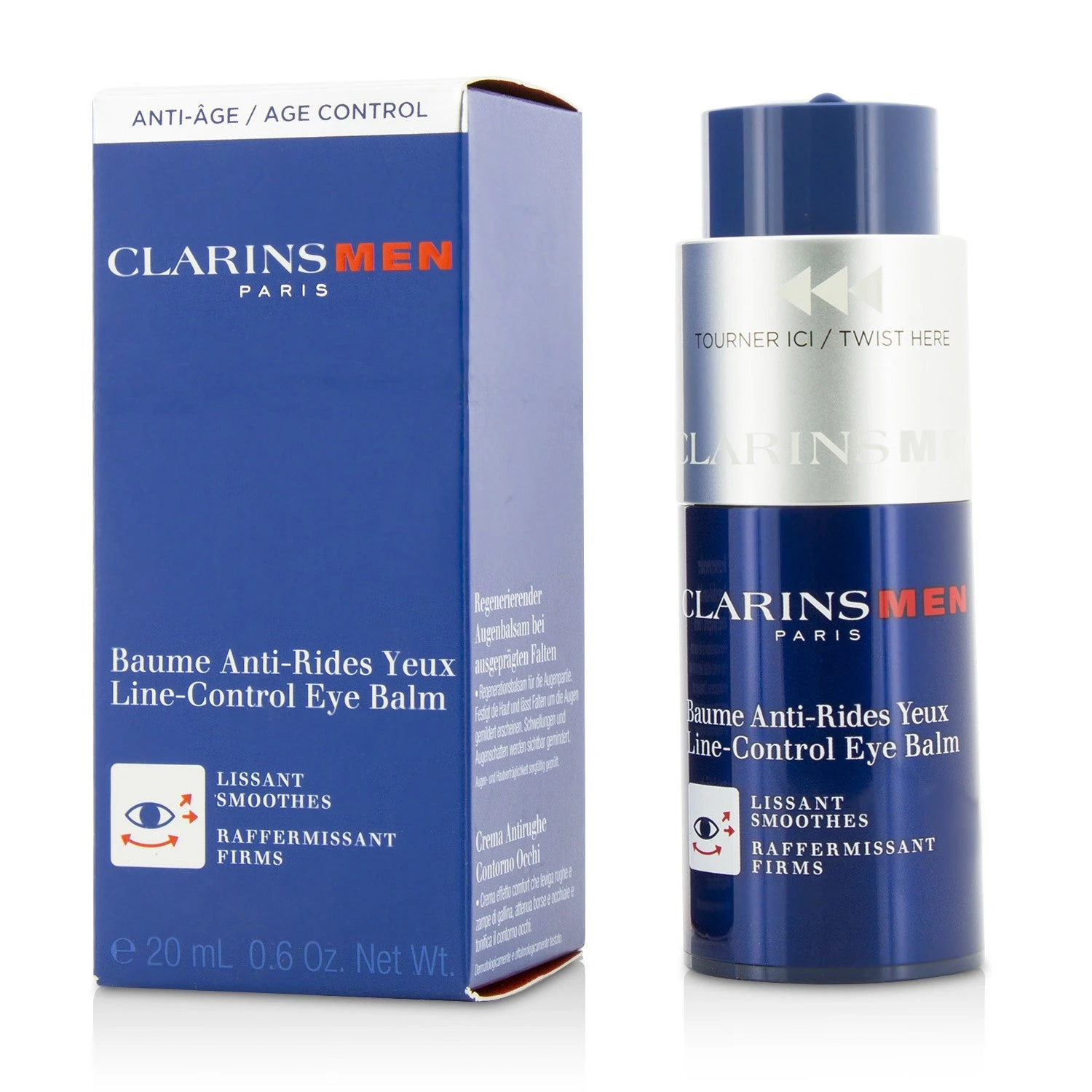 Clarins Men Line-Control Eye Balm 20ml/0.7oz 3 Clarins Men Line-Control Eye Balm 20ml/0.7oz