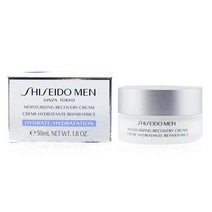 Shiseido Men Moisturizing Recovery Cream 50ml/1.7oz 3 Shiseido Men Moisturizing Recovery Cream 50ml/1.7oz