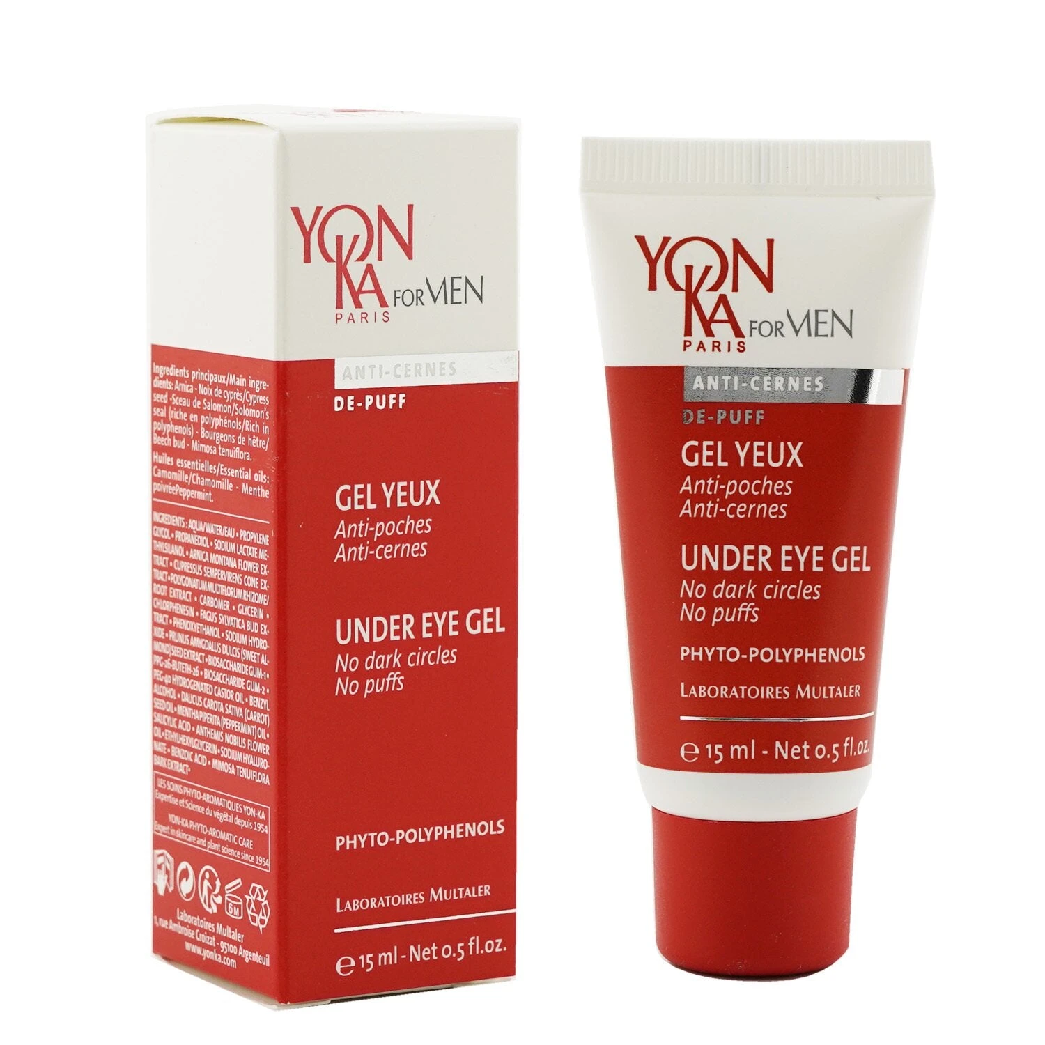 Yonka De-Puff Under Eye Gel - No Dark Circles & No Puffs 15ml/0.5oz 4 Yonka De-Puff Under Eye Gel - No Dark Circles & No Puffs 15ml/0.5oz - Image 2