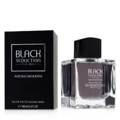 Antonio Banderas Seduction In Black (Black Seduction) Eau De Toilette Spray 100ml/3.4oz