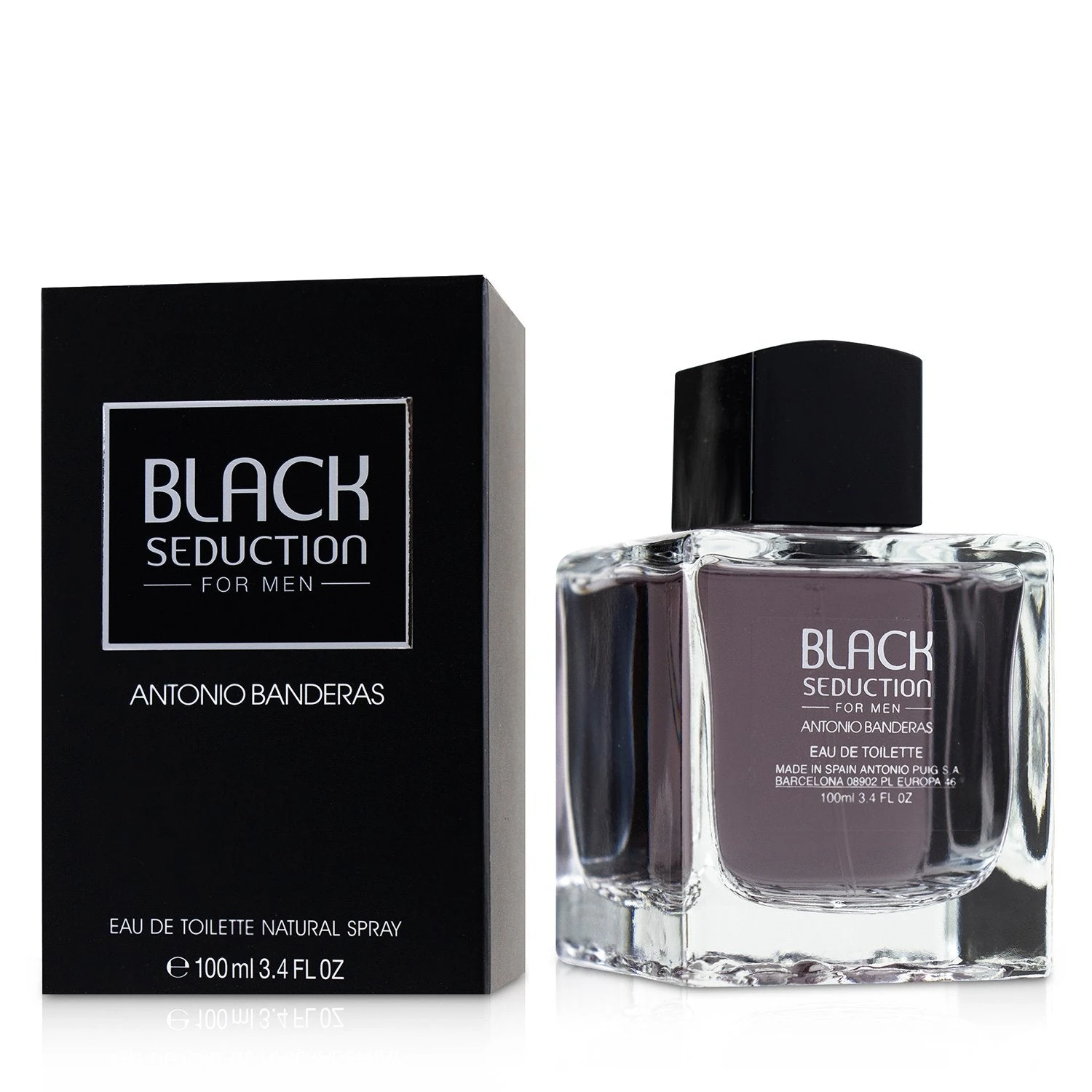 Antonio Banderas Seduction In Black (Black Seduction) Eau De Toilette Spray 100ml/3.4oz 3 Antonio Banderas Seduction In Black (Black Seduction) Eau De Toilette Spray 100ml/3.4oz