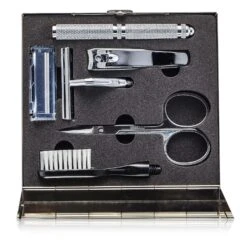 Razor MD The Well Mannered Groom Kit: Razor + Grooming Scissors + Nail Clipper + Brush + Box 4pcs+1box -Baxt Beauty Shop 16658137314 3