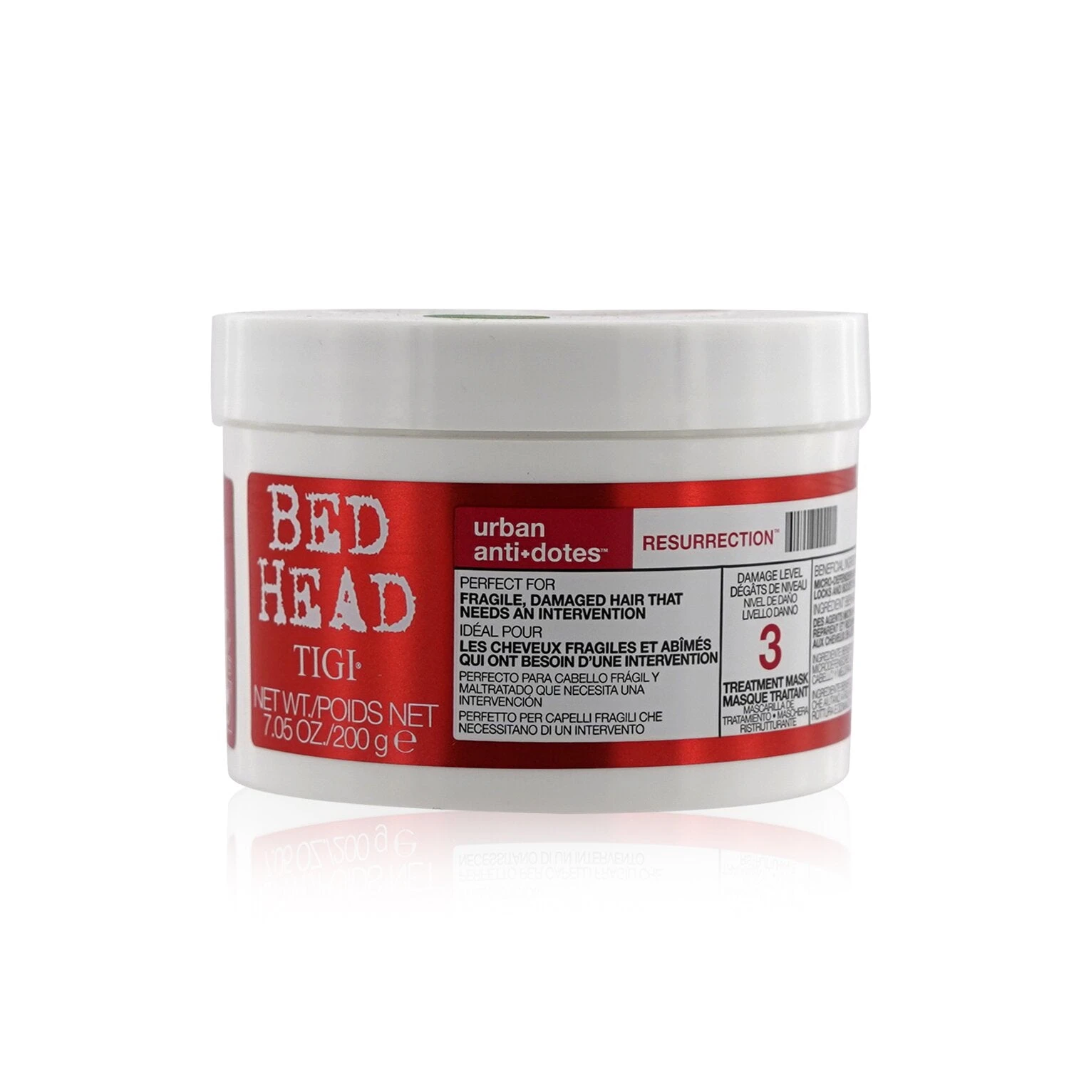 Tigi Bed Head Urban Anti+dotes Resurrection Treatment Mask 200g/7.05oz 3 Tigi Bed Head Urban Anti+dotes Resurrection Treatment Mask 200g/7.05oz