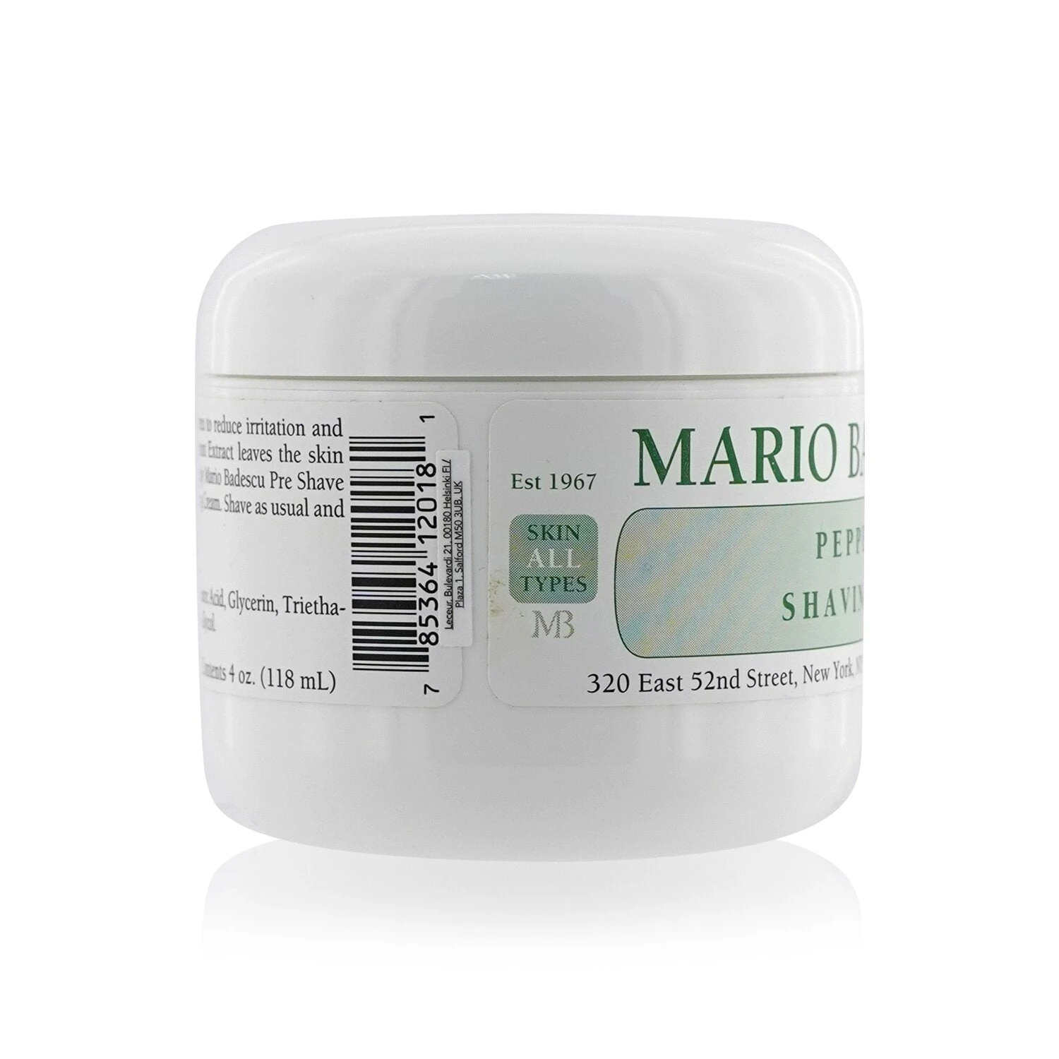 Mario Badescu Peppermint Shaving Cream 59ml/2oz 5 Mario Badescu Peppermint Shaving Cream 59ml/2oz - Image 3
