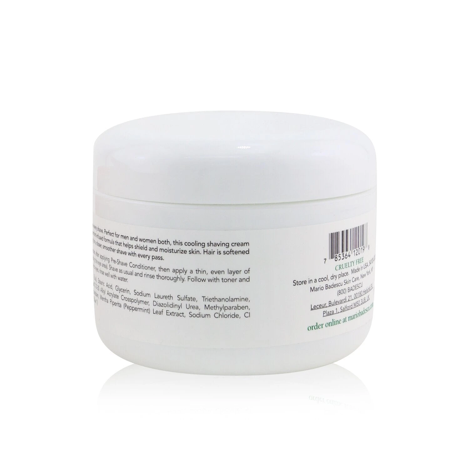 Mario Badescu Peppermint Shaving Cream 118ml/4oz 8 Mario Badescu Peppermint Shaving Cream 118ml/4oz - Image 6