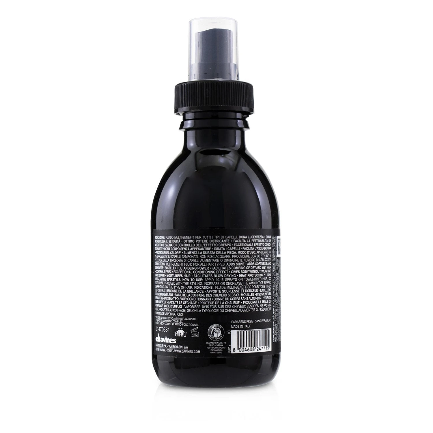 Davines OI All In One Milk (Multi Benefit Beauty Treatment - All Hair Types) 135ml/4.56oz 4 Davines OI All In One Milk (Multi Benefit Beauty Treatment - All Hair Types) 135ml/4.56oz - Image 2