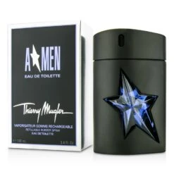 Thierry Mugler (Mugler) A*Men Gomme Rubber Flask Eau De Toilette Refillable Spray 50ml/1.7oz -Baxt Beauty Shop 18931154605