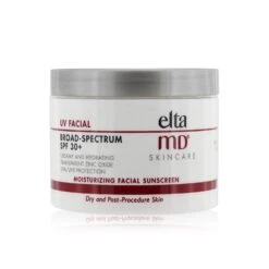EltaMD UV Facial Moisturizing Facial Sunscreen SPF 30 - For Dry & Post Procedure Skin (Exp. Date: 03/2022) 85g/3oz