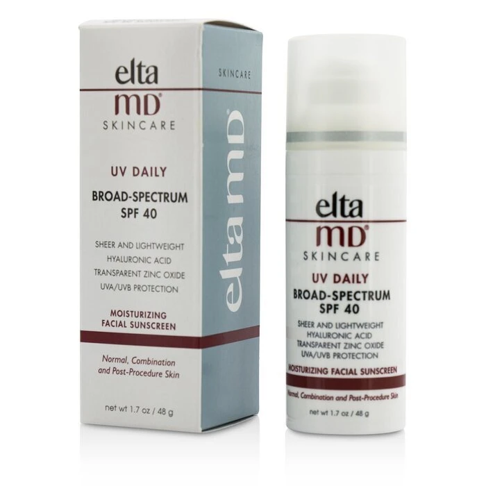 EltaMD UV Daily Moisturizing Facial Sunscreen SPF 40 - For Normal, Combination & Post-Procedure Skin 48g/1.7oz 4 EltaMD UV Daily Moisturizing Facial Sunscreen SPF 40 - For Normal, Combination & Post-Procedure Skin 48g/1.7oz - Image 2