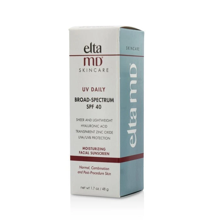 EltaMD UV Daily Moisturizing Facial Sunscreen SPF 40 - For Normal, Combination & Post-Procedure Skin 48g/1.7oz 5 EltaMD UV Daily Moisturizing Facial Sunscreen SPF 40 - For Normal, Combination & Post-Procedure Skin 48g/1.7oz - Image 3