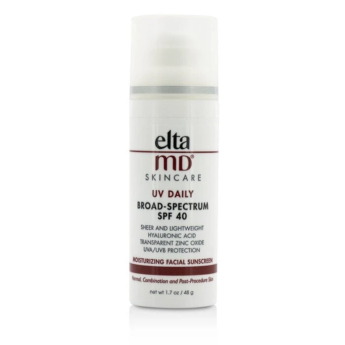 EltaMD UV Daily Moisturizing Facial Sunscreen SPF 40 - For Normal, Combination & Post-Procedure Skin 48g/1.7oz 3 EltaMD UV Daily Moisturizing Facial Sunscreen SPF 40 - For Normal, Combination & Post-Procedure Skin 48g/1.7oz