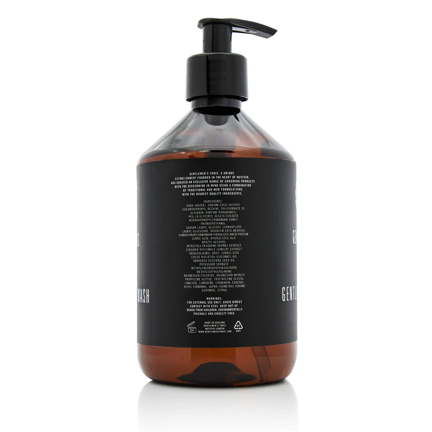 Gentlemen's Tonic Gentle Body Wash - Babassu & Bergamot 500ml/16.8oz 7 Gentlemen's Tonic Gentle Body Wash - Babassu & Bergamot 500ml/16.8oz - Image 5