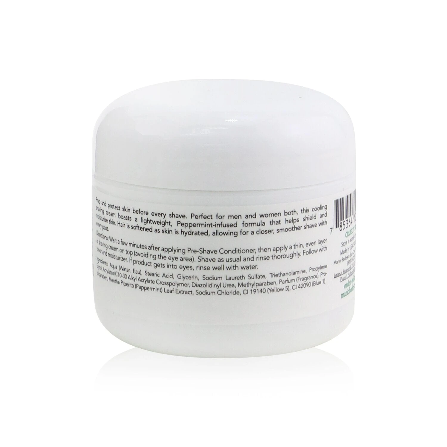 Mario Badescu Peppermint Shaving Cream 118ml/4oz 11 Mario Badescu Peppermint Shaving Cream 118ml/4oz - Image 9