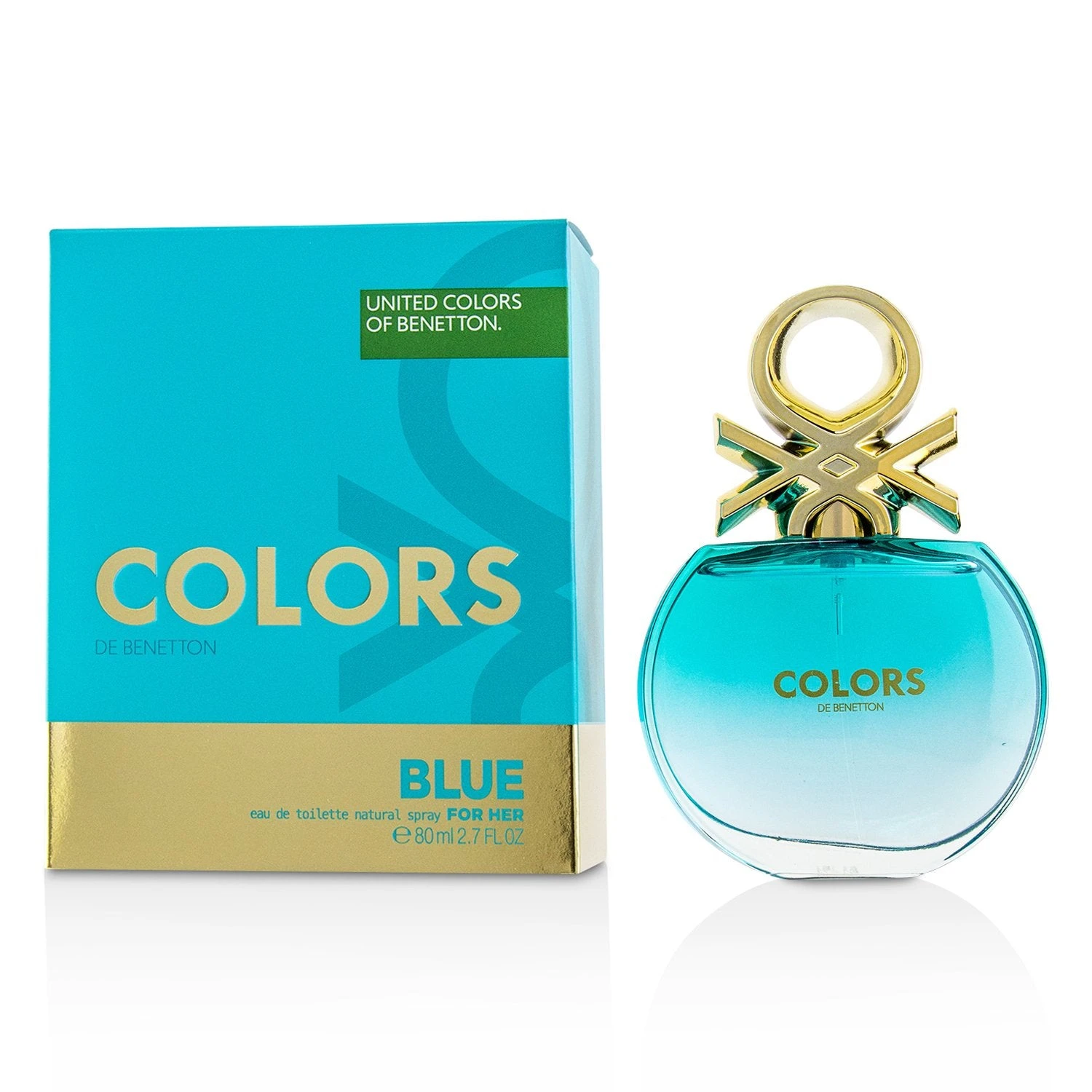 Benetton Colors Blue Eau De Toilette Spray 200ml/6.8oz 4 Benetton Colors Blue Eau De Toilette Spray 200ml/6.8oz - Image 2