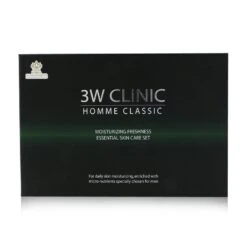 3W Clinic Homme Classic - Moisturizing Freshness Essential Skin Care Set: Essential Skin 150ml+30ml + Essential Lotion 150ml+30ml 4pcs 7 3W Clinic Homme Classic - Moisturizing Freshness Essential Skin Care Set: Essential Skin 150ml+30ml + Essential Lotion 150ml+30ml 4pcs -Baxt Beauty Shop 22826143514 2