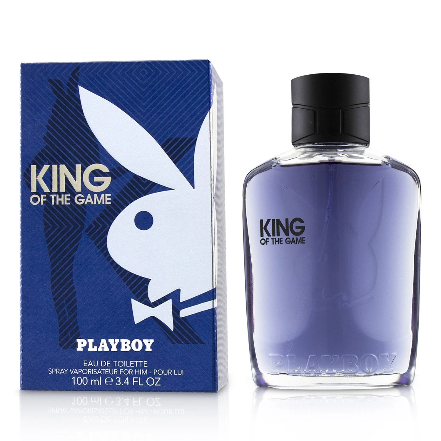 Playboy King Of The Game Eau De Toilette Spray (Unboxed) 100ml/3.4oz 4 Playboy King Of The Game Eau De Toilette Spray (Unboxed) 100ml/3.4oz - Image 2