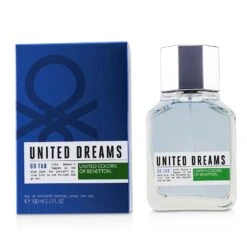 Benetton United Dreams Go Far Eau De Toilette Spray 60ml/2oz -Baxt Beauty Shop 23997831105 1