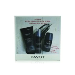 Payot Optimale Energising Ritual For Men Set : 1x Facial Cleanser 150ml + 1x Wrinkle Smoothing Fluid 50ml + 1x 24 Hrs Roll-On 75ml 3pcs -Baxt Beauty Shop 24321281814 2