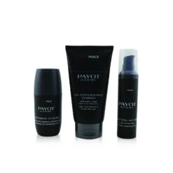 Payot Optimale Energising Ritual For Men Set : 1x Facial Cleanser 150ml + 1x Wrinkle Smoothing Fluid 50ml + 1x 24 Hrs Roll-On 75ml 3pcs