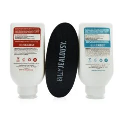 Billy Jealousy Beard Envy Kit: Beard Wash 88ml + Beard Control 88ml + Brush 1pcs (Box Slightly Damaged) 3pcs -Baxt Beauty Shop 24479809214 2