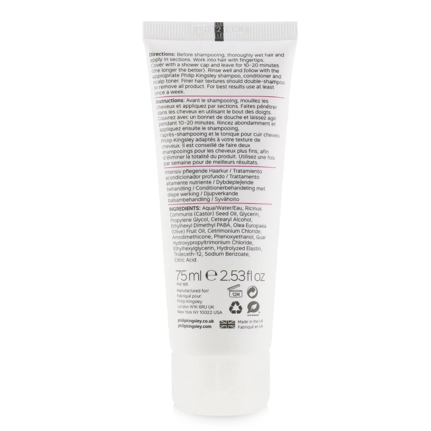 Philip Kingsley Elasticizer Deep-Conditioning Treatment 75ml/2.53oz 5 Philip Kingsley Elasticizer Deep-Conditioning Treatment 75ml/2.53oz - Image 3