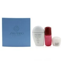 Shiseido Ultimate Daily Sun Set: SPF 42 Sunscreen +Moisturizing Cream 10ml + Ultimune Power Infusing Concentrate 10ml 3pcs 30ml -Baxt Beauty Shop 25794481414 1 FULL