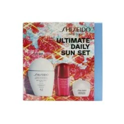 Shiseido Ultimate Daily Sun Set: SPF 42 Sunscreen +Moisturizing Cream 10ml + Ultimune Power Infusing Concentrate 10ml 3pcs 30ml -Baxt Beauty Shop 25794481414 2 FULL