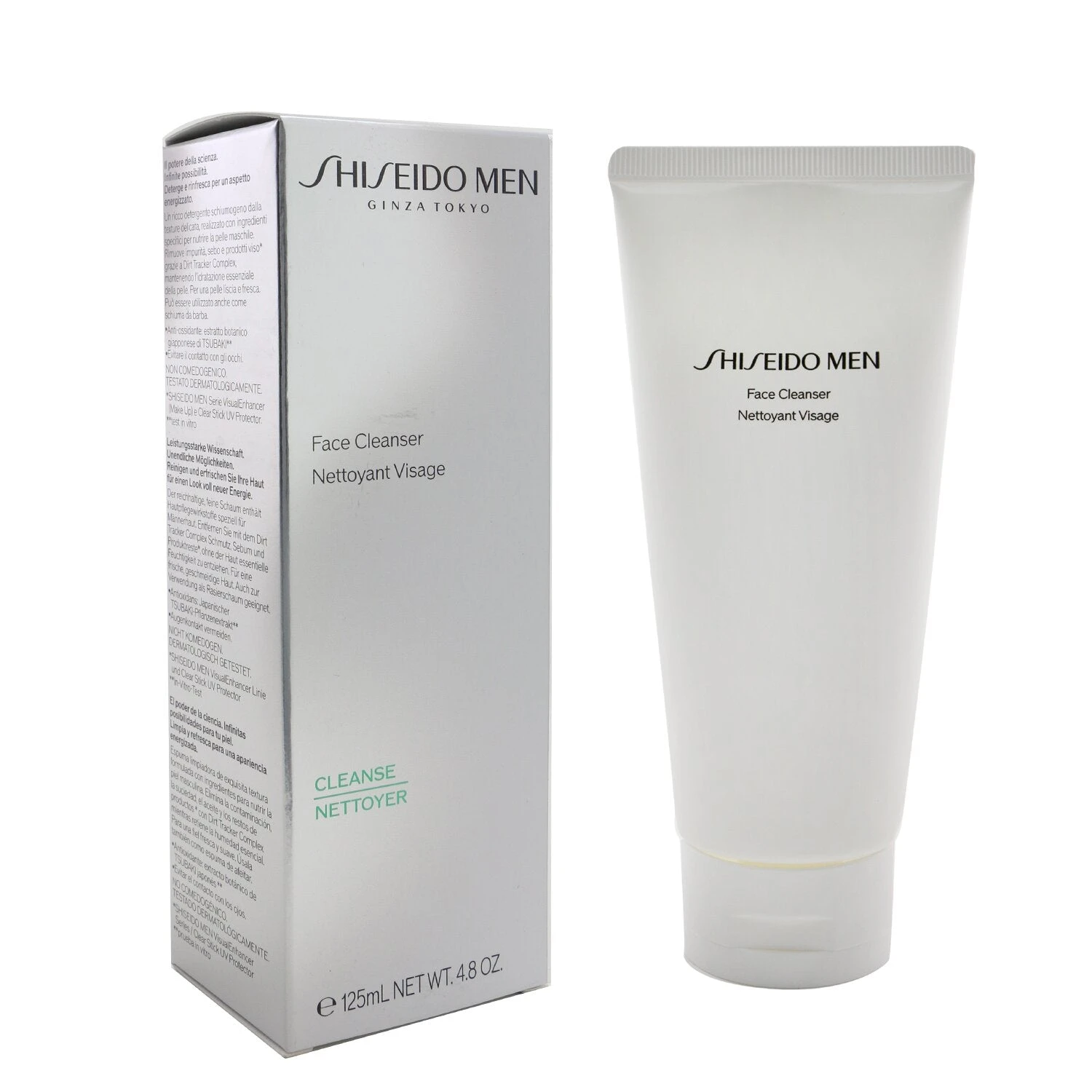 Shiseido Men Face Cleanser 125ml/4.8oz 4 Shiseido Men Face Cleanser 125ml/4.8oz - Image 2