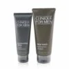 Clinique Men Cleanser + Hydrate 2-Pieces Set: Face Wash 200ml + Moisturizing Lotion 100ml 2pcs -Baxt Beauty Shop 26375880414