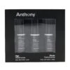 Anthony High Performance Age Defying Trio Set: Vitamin C Facial Serum 15ml +Vitamin A Facial Lotion 15ml + Eye Cream 15ml 3x15ml/0.5oz -Baxt Beauty Shop 26396910014