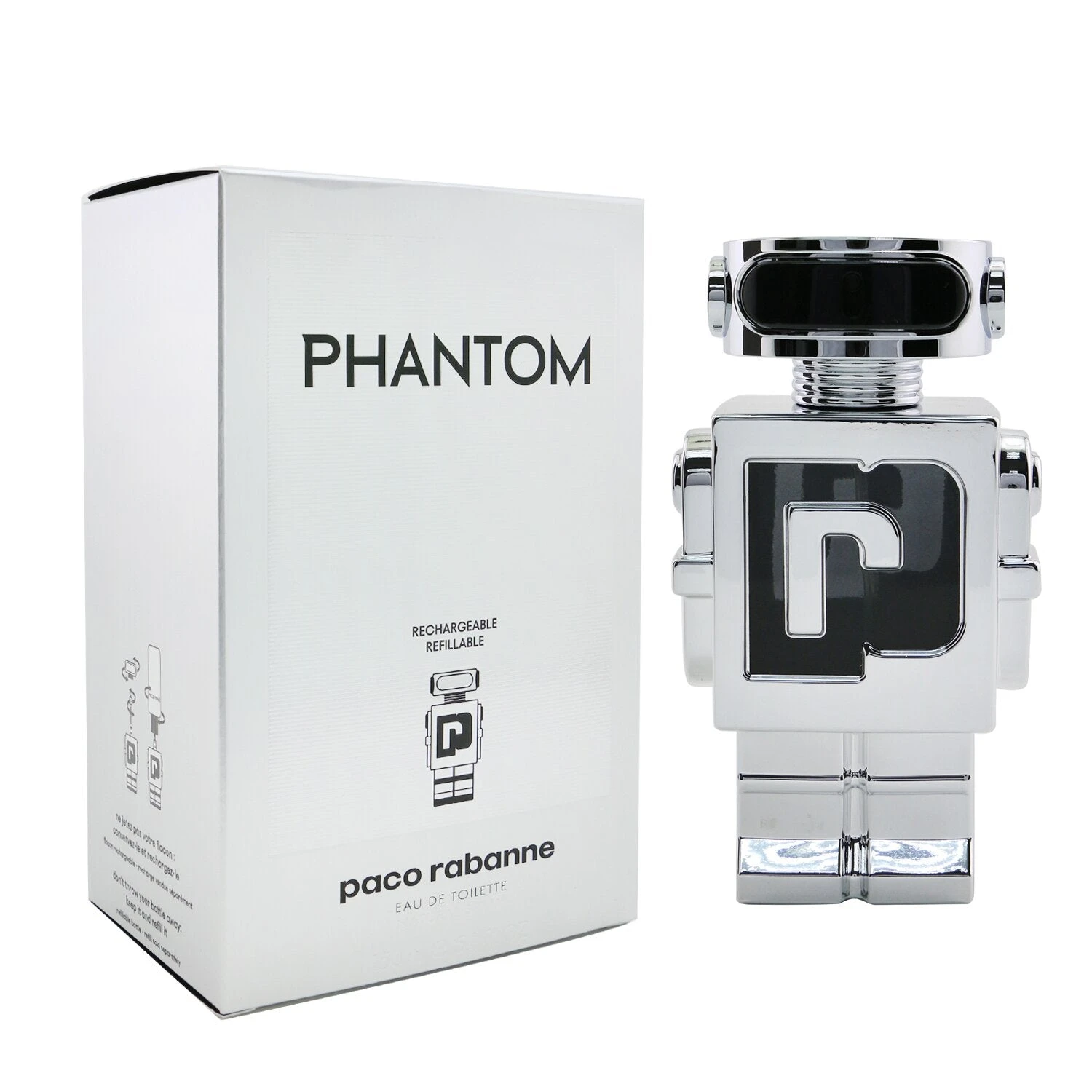 Paco Rabanne Phantom Eau De Toilette Refillable Spray 4 Paco Rabanne Phantom Eau De Toilette Refillable Spray - Image 2