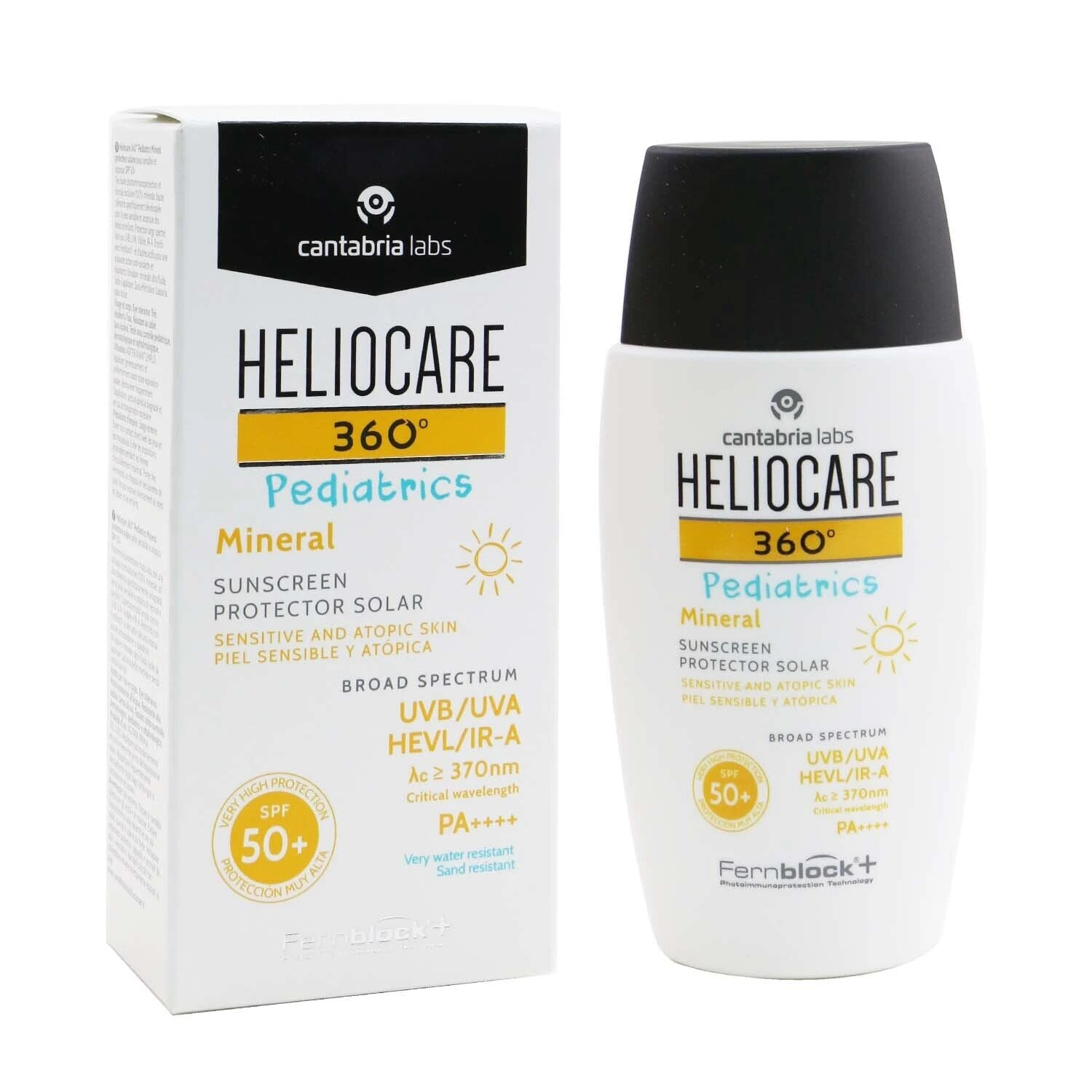 Heliocare By Cantabria Labs Heliocare 360 Pediatrics Mineral Sunscreen For Kids SPF50 (Very Water Resistant & Sand Resistant) 50ml/1.7oz 4 Heliocare By Cantabria Labs Heliocare 360 Pediatrics Mineral Sunscreen For Kids SPF50 (Very Water Resistant & Sand Resistant) 50ml/1.7oz - Image 2