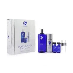 IS Clinical Pure Clarity Collection: Cleansing Complex 180ml + Active Serum 15ml + Hydra-Cool Serum 15ml + Eclipse SPF 50 Sunscreen Cream 100g 4pcs -Baxt Beauty Shop 27453214414 1