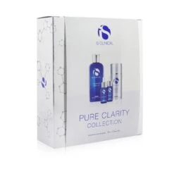 IS Clinical Pure Clarity Collection: Cleansing Complex 180ml + Active Serum 15ml + Hydra-Cool Serum 15ml + Eclipse SPF 50 Sunscreen Cream 100g 4pcs -Baxt Beauty Shop 27453214414 2