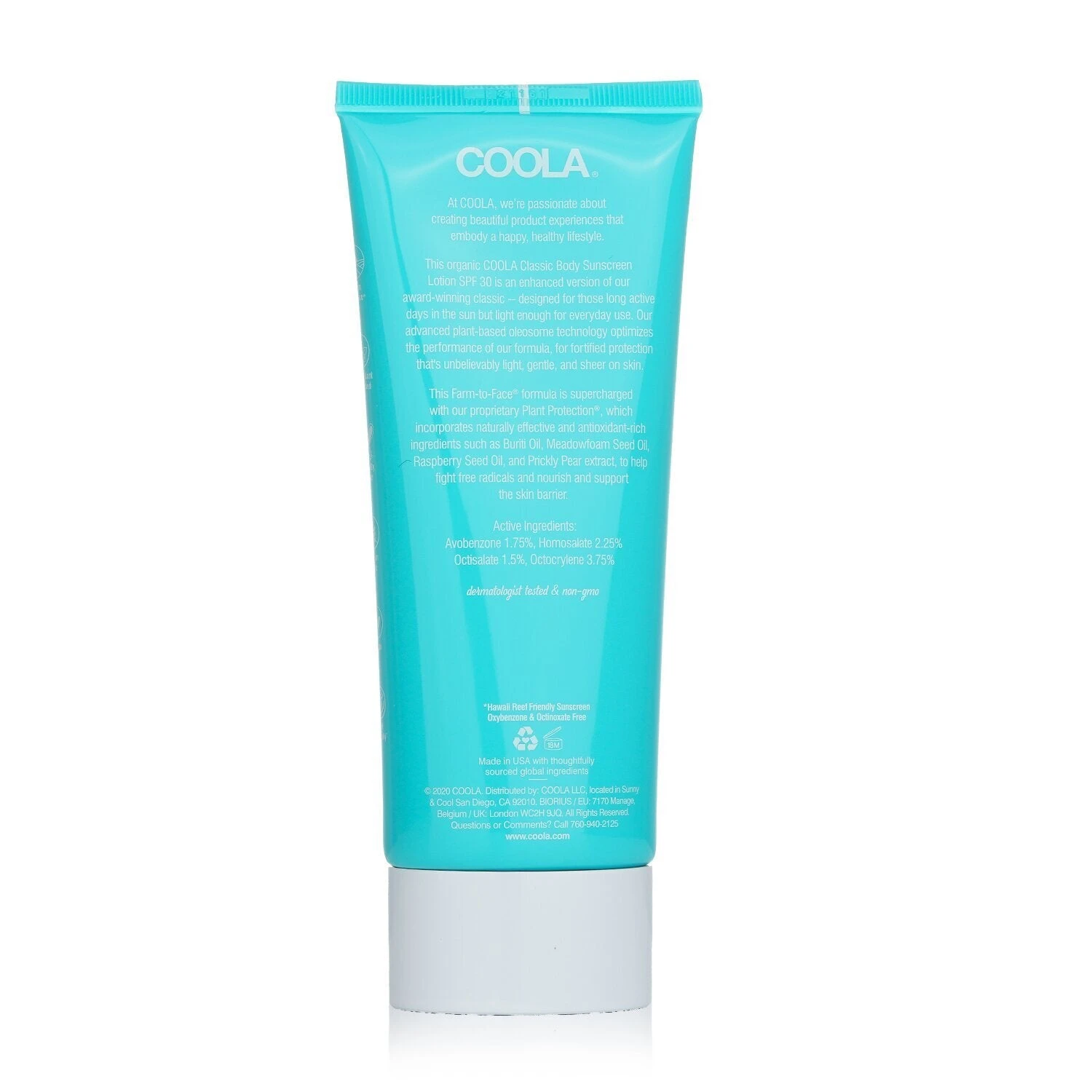 Coola Classic Body Organic Sunscreen Lotion SPF 30 - Tropical Coconut (Exp Date: 05/2023) 148ml/5oz 5 Coola Classic Body Organic Sunscreen Lotion SPF 30 - Tropical Coconut (Exp Date: 05/2023) 148ml/5oz - Image 3