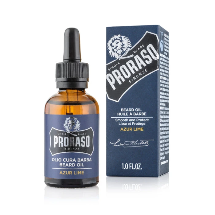 Proraso Beard Oil - Azur Lime With Bergamot 30ml/1oz 3 Proraso Beard Oil - Azur Lime With Bergamot 30ml/1oz