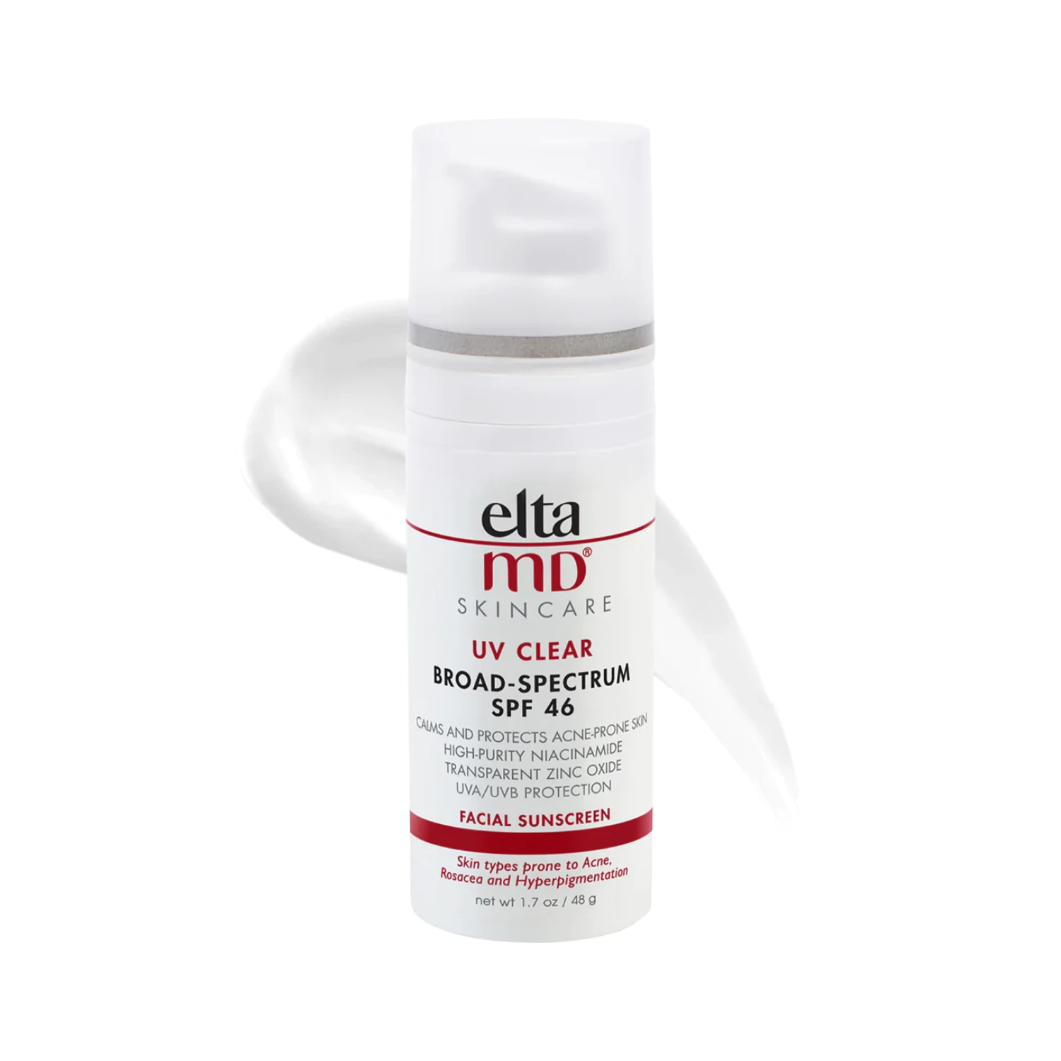 EltaMD UV Clear Facial Sunscreen SPF 46 By EltaMD For Unisex - 1.7 Oz Sunscreen 4 EltaMD UV Clear Facial Sunscreen SPF 46 By EltaMD For Unisex - 1.7 Oz Sunscreen - Image 2