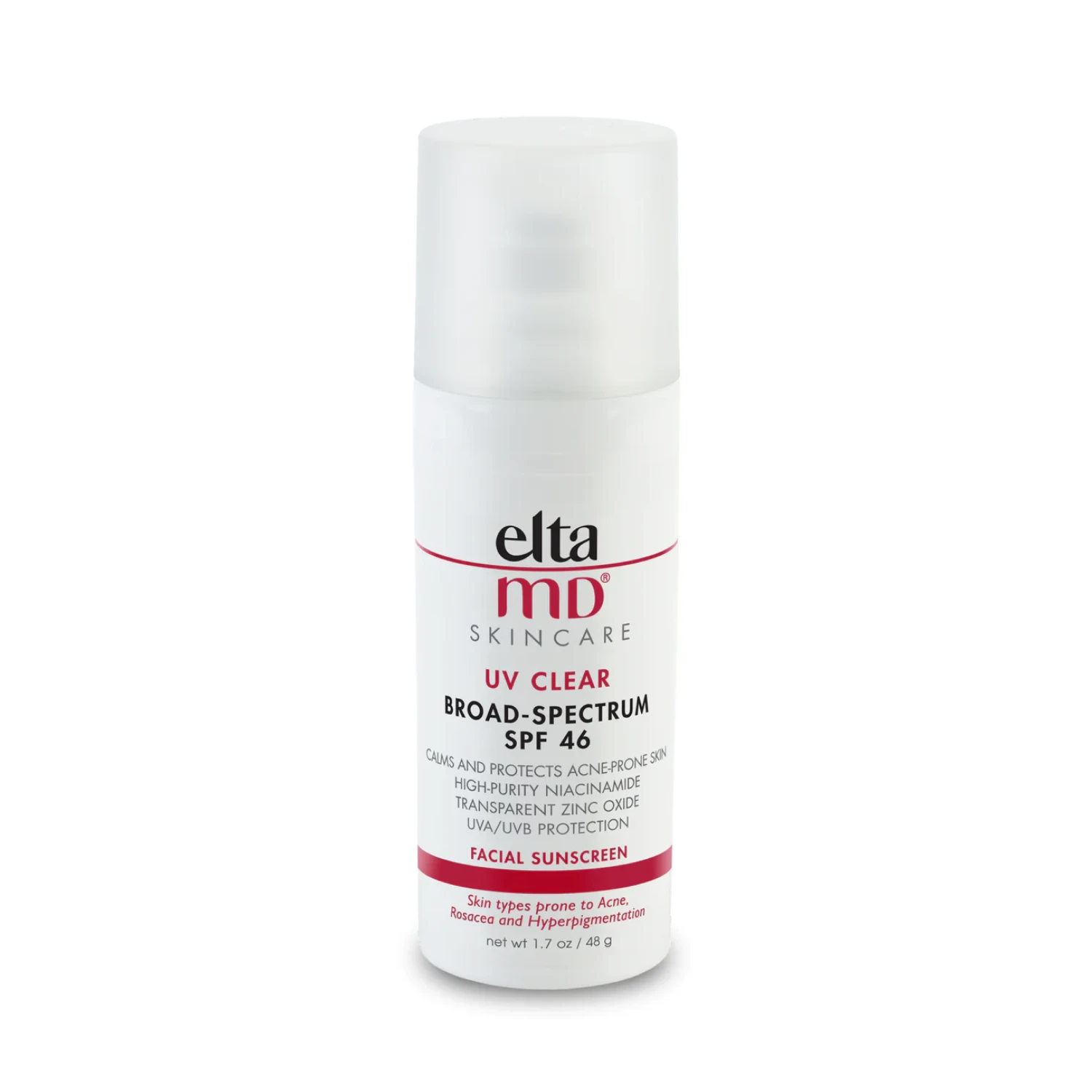 EltaMD UV Clear Facial Sunscreen SPF 46 By EltaMD For Unisex - 1.7 Oz Sunscreen 3 EltaMD UV Clear Facial Sunscreen SPF 46 By EltaMD For Unisex - 1.7 Oz Sunscreen