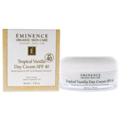 Eminence Tropical Vanilla Day Cream SPF 40 By Eminence For Unisex - 2 Oz Sunscreen