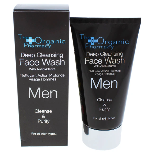 The Organic Pharmacy Men Deep Cleansing Face Wash By The Organic Pharmacy For Men - 2.5 Oz Cleanser 3 The Organic Pharmacy Men Deep Cleansing Face Wash By The Organic Pharmacy For Men - 2.5 Oz Cleanser