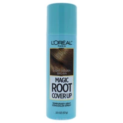 L'Oreal Magic Root Cover Up Temporary Gray Concealer Spray - Light Golden Brown By LOreal Paris For Women - 2 Oz Hair Color