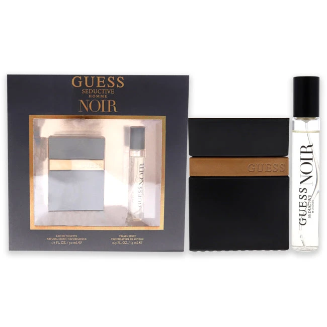 Guess Guess Seductive Noir By Guess For Men - 2 Pc Gift Set 1.7oz EDT Spray, 0.5oz EDT Spray 3 Guess Guess Seductive Noir By Guess For Men - 2 Pc Gift Set 1.7oz EDT Spray, 0.5oz EDT Spray