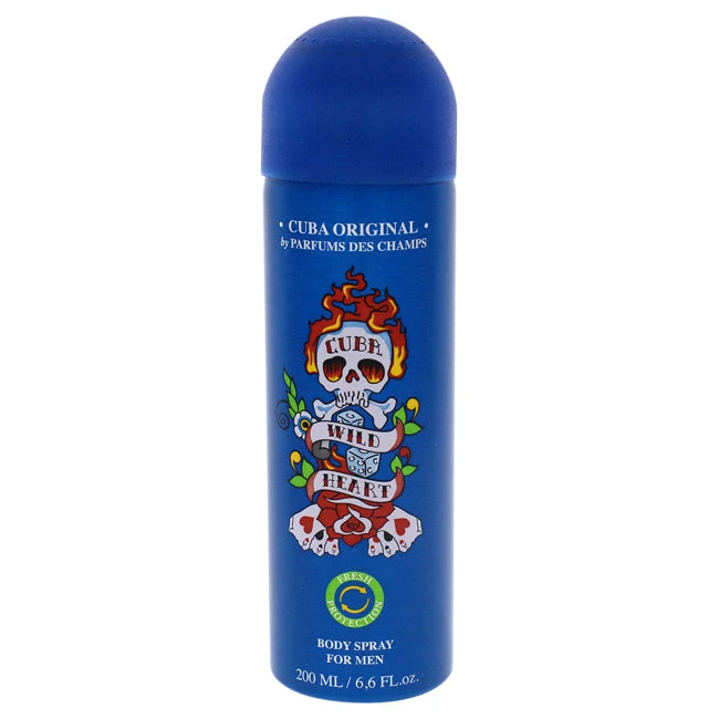 Cuba Cuba Wild Heart By Cuba For Men - 6.6 Oz Body Spray 3 Cuba Cuba Wild Heart By Cuba For Men - 6.6 Oz Body Spray