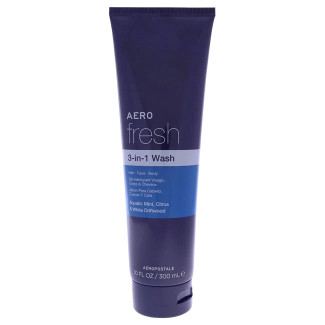 Aeropostale Aero Fresh 3-In-1 Wash By Aeropostale For Men - 10 Oz Body Wash 3 Aeropostale Aero Fresh 3-In-1 Wash By Aeropostale For Men - 10 Oz Body Wash