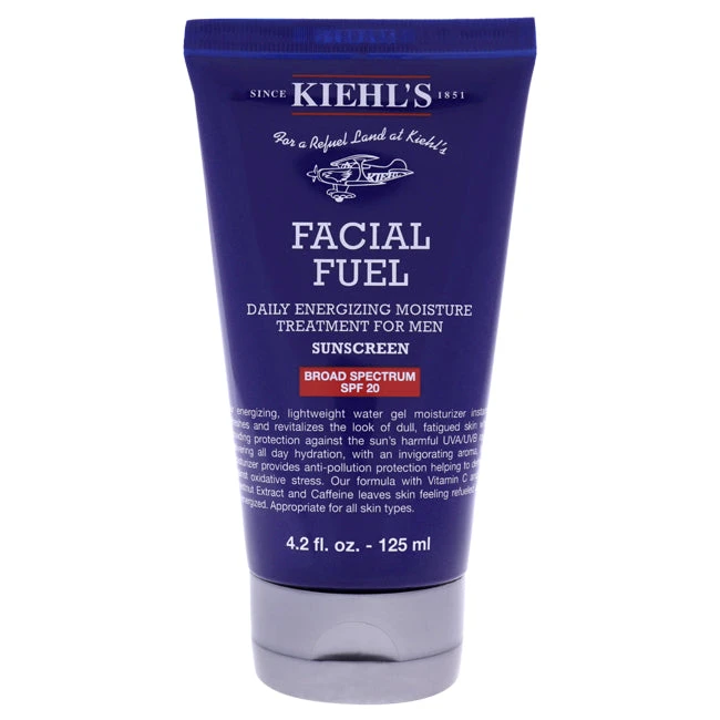 Kiehl's Facial Fuel Daily Energizing Moisture Treatment SPF 20 By Kiehls For Men - 4.2 Oz Treatment 3 Kiehl's Facial Fuel Daily Energizing Moisture Treatment SPF 20 By Kiehls For Men - 4.2 Oz Treatment