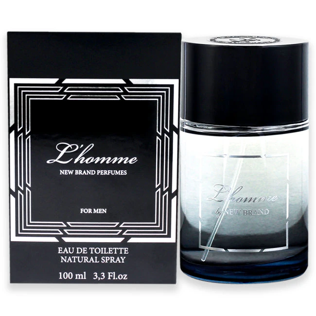 New Brand L Homme By New Brand For Men - 3.3 Oz EDT Spray 3 New Brand L Homme By New Brand For Men - 3.3 Oz EDT Spray