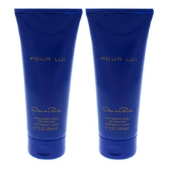 Oscar De La Renta Oscar Pour Lui By Oscar De La Renta For Men - 6.7 Oz Hair And Body Wash - Pack Of 2