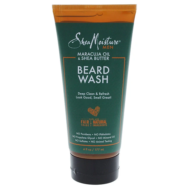 Shea Moisture Maracuja Oil & Shea Butter Beard Wash Deep Clean & Refresh By Shea Moisture For Men - 6 Oz Cleanser 3 Shea Moisture Maracuja Oil & Shea Butter Beard Wash Deep Clean & Refresh By Shea Moisture For Men - 6 Oz Cleanser