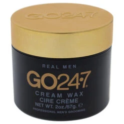 GO247 Real Men Cream Wax By GO247 For Men - 2 Oz Cream