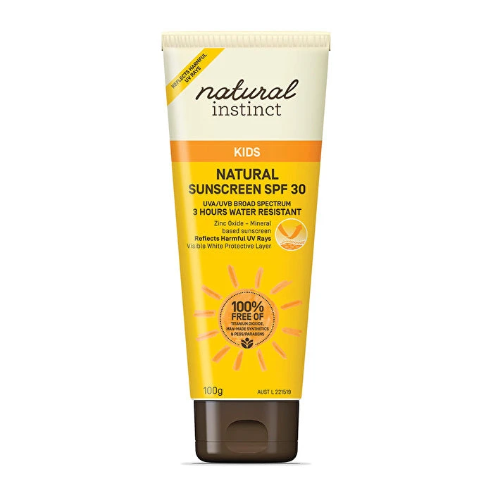 Natural Instinct Natural Sunscreen SPF 30 Kids 100g 3 Natural Instinct Natural Sunscreen SPF 30 Kids 100g
